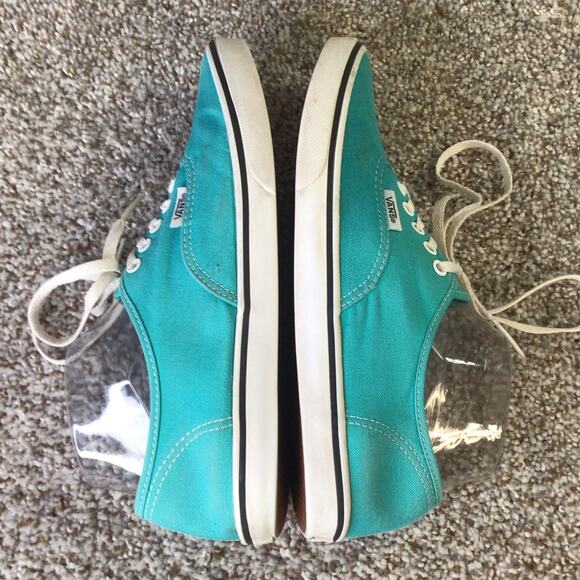 Vans sneakers women's size 8 Turquoise Blue - Picture 5 of 15